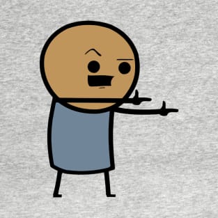 Stick Man Pointing T-Shirt